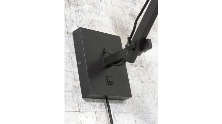 Good&Mojo Palawan S Black Wandlamp