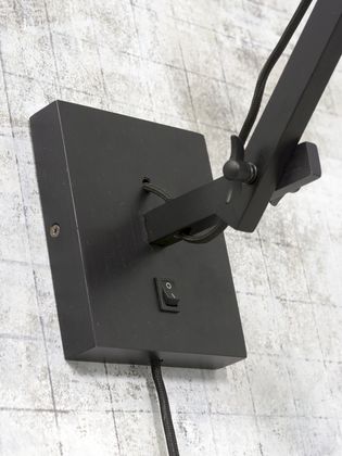 Good&Mojo Palawan S Black Wandlamp