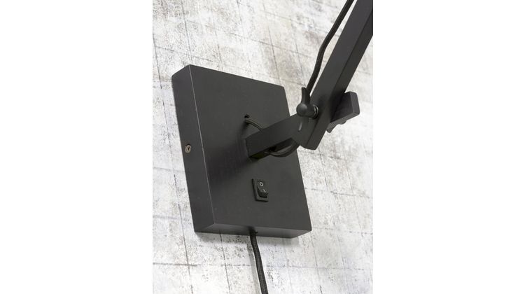 Good&Mojo Palawan S Black Wandlamp