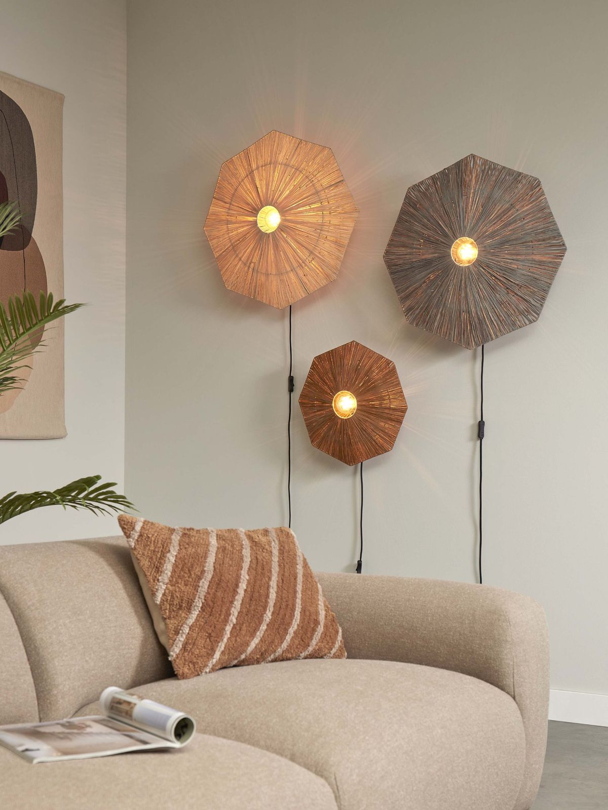 Good&Mojo Panama L Wandlamp