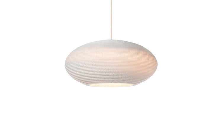 Graypants Disc White Hanglamp