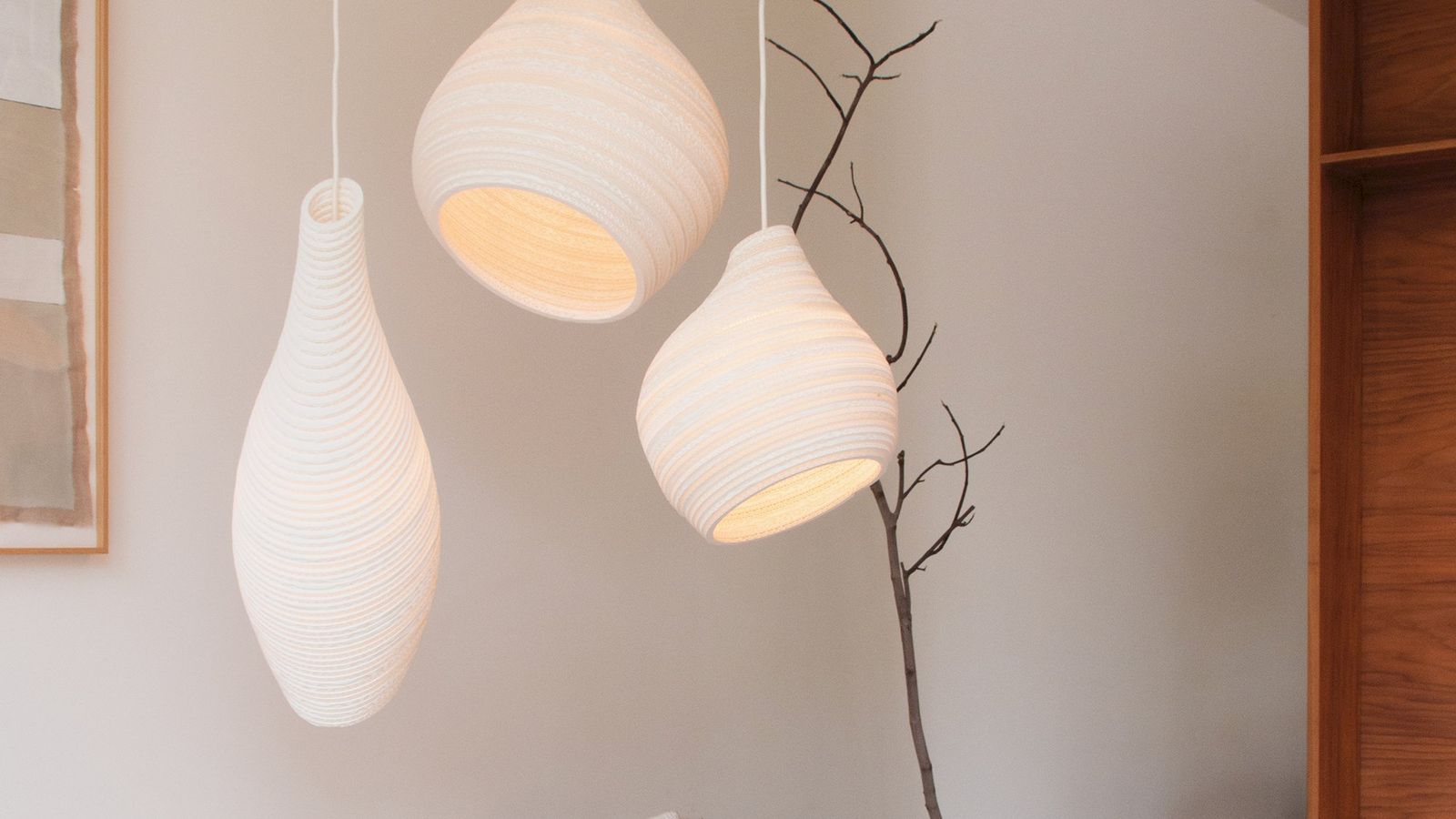 Graypants Hive White Hanglamp