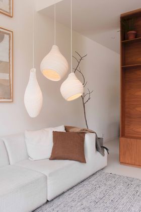 Graypants Hive White Hanglamp