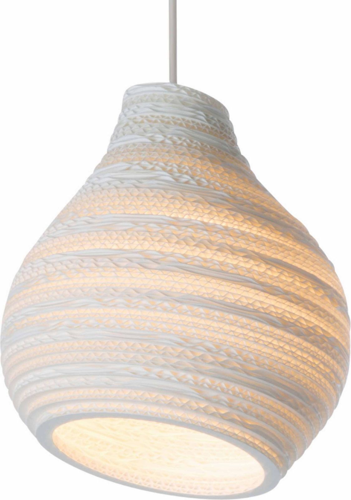 Graypants Hive White Hanglamp