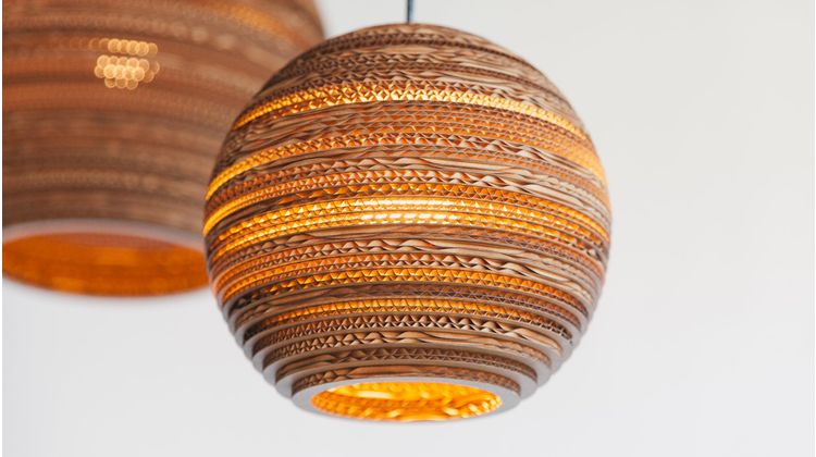 Graypants Moon Natural Hanglamp