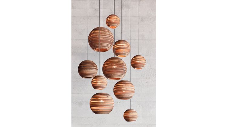 Graypants Moon Natural Hanglamp
