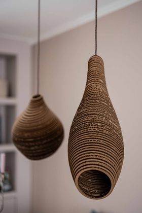Graypants Nest Natural Hanglamp
