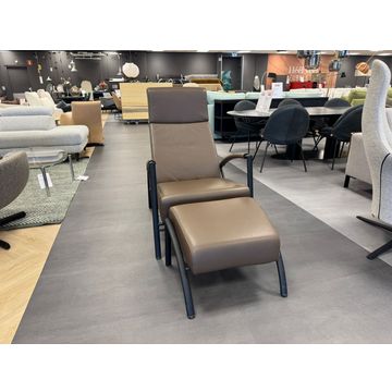 Harvink Club Relax Outlet Fauteuil + Hocker