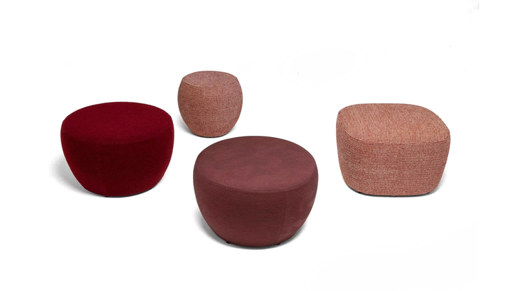 Havee Coral Hocker