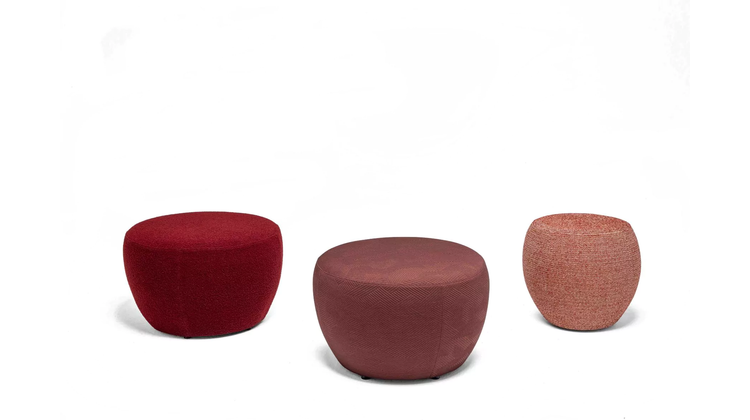Havee Coral Hocker