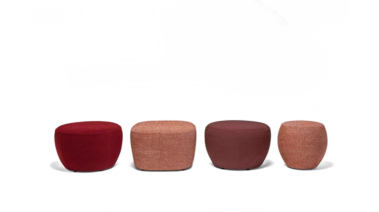 Havee Coral Hocker