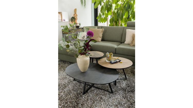 Henders en Hazel Avalon Ovaal Salontafel