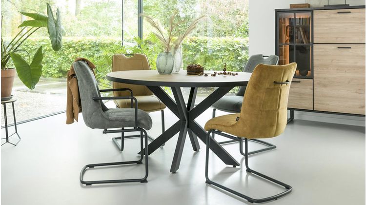 Henders en Hazel Avalox Ovaal Eettafel