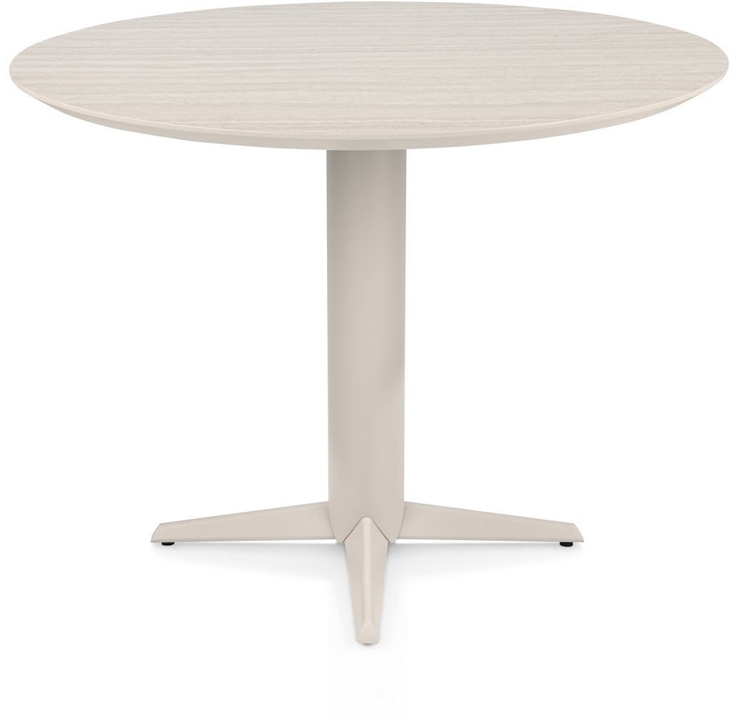 Henders en Hazel Caletta Beige Centrale Teenpoot Eettafel