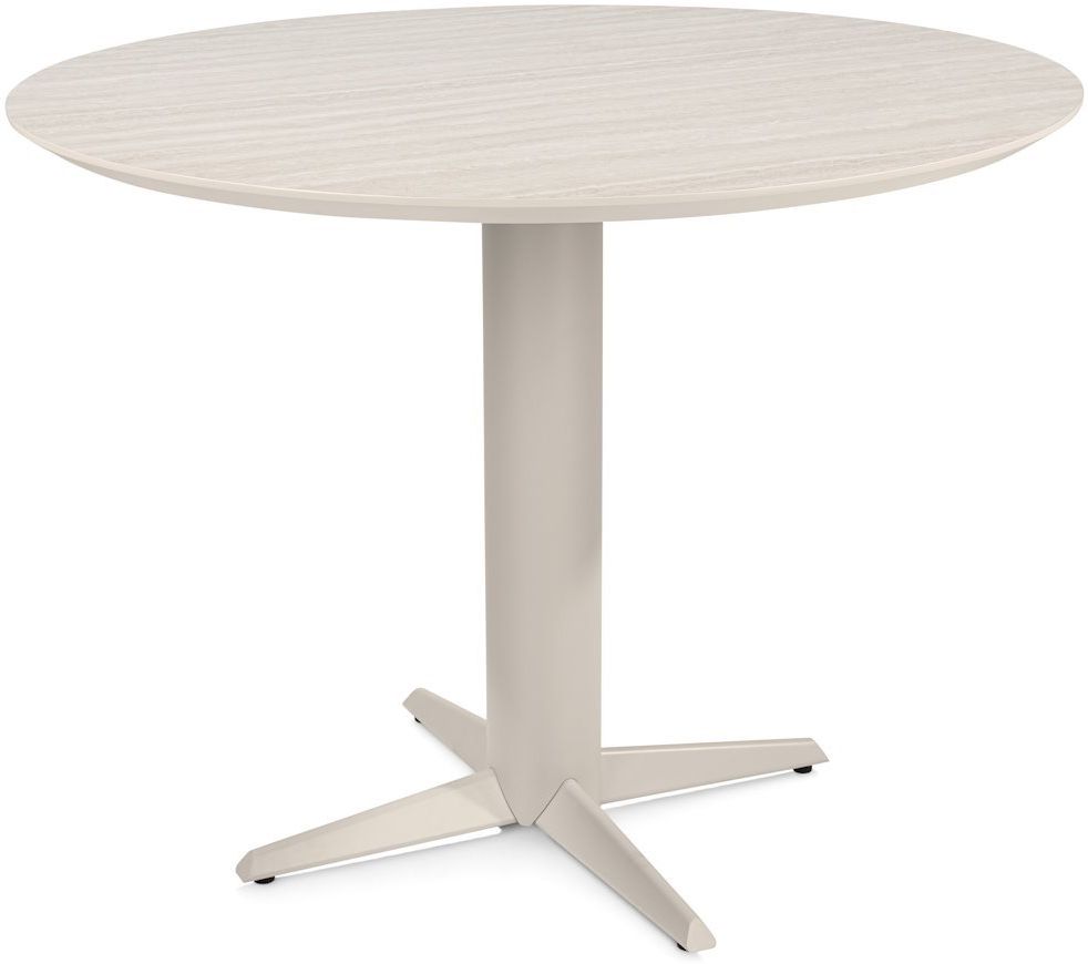 Henders en Hazel Caletta Beige Centrale Teenpoot Eettafel