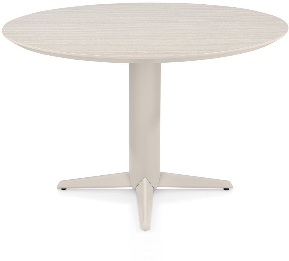 Henders en Hazel Caletta Beige Centrale Teenpoot Eettafel