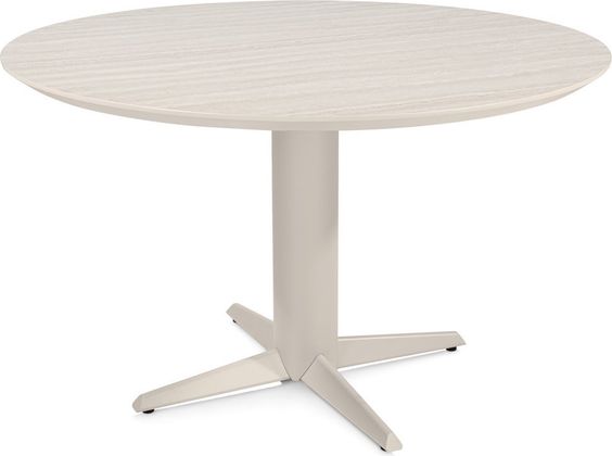Henders en Hazel Caletta Beige Centrale Teenpoot Eettafel