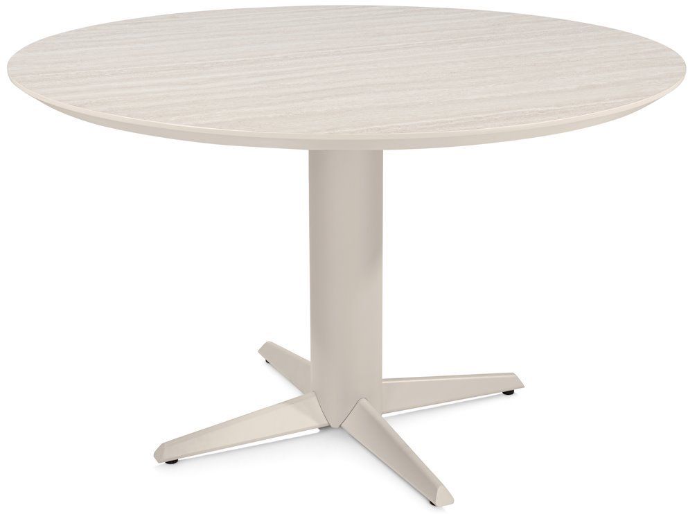 Henders en Hazel Caletta Beige Centrale Teenpoot Eettafel
