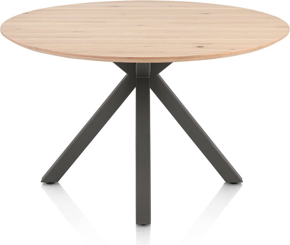 Henders en Hazel Caletta Grijze Centrale Kruispoot Eettafel