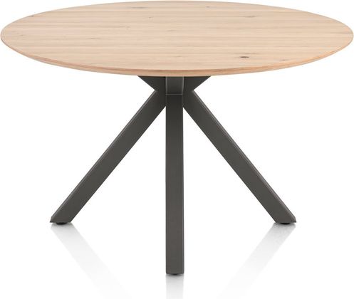 Henders en Hazel Caletta Grijze Centrale Kruispoot Eettafel