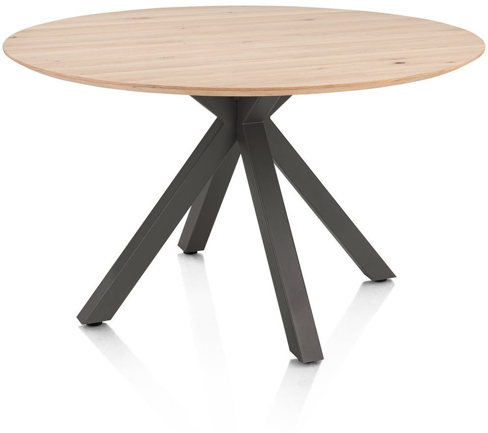 Henders en Hazel Caletta Grijze Centrale Kruispoot Eettafel