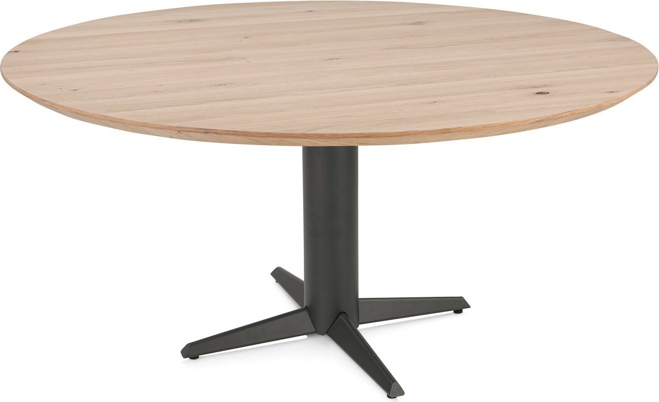 Henders en Hazel Caletta Grijze Centrale Teenpoot Eettafel