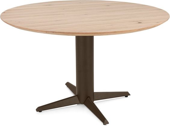 Henders en Hazel Caletta Steelbrown Centrale Teenpoot Eettafel