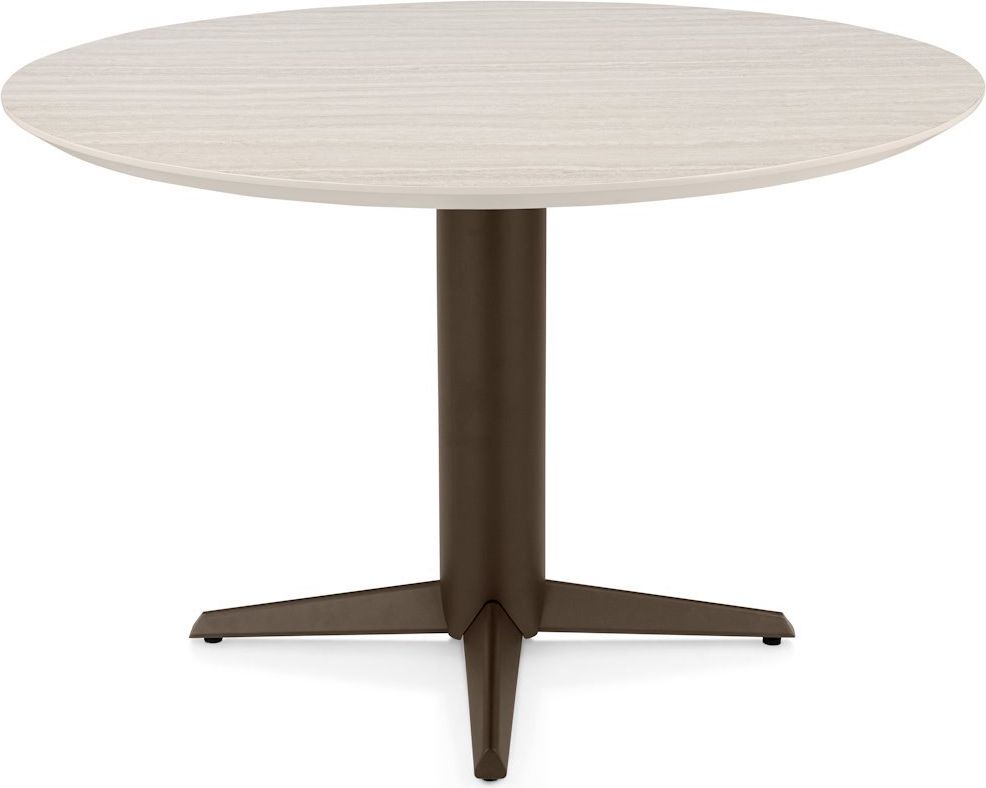 Henders en Hazel Caletta Steelbrown Centrale Teenpoot Eettafel