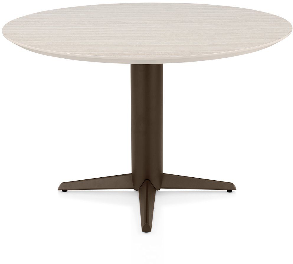 Henders en Hazel Caletta Steelbrown Centrale Teenpoot Eettafel