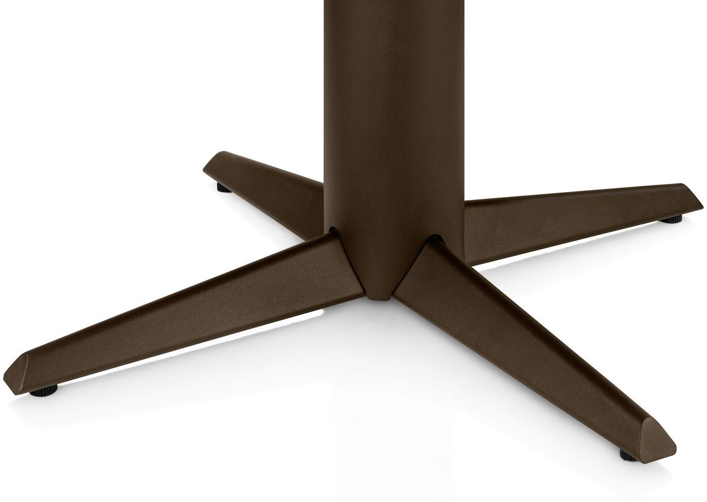 Henders en Hazel Caletta Steelbrown Centrale Teenpoot Eettafel