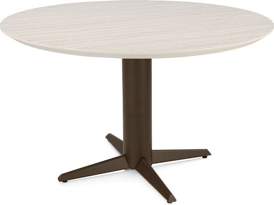 Henders en Hazel Caletta Steelbrown Centrale Teenpoot Eettafel