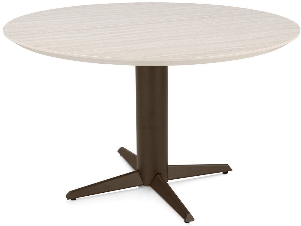 Henders en Hazel Caletta Steelbrown Centrale Teenpoot Eettafel