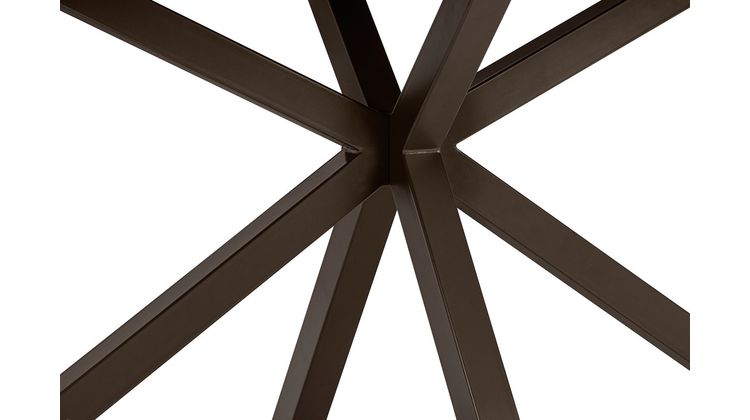 Henders en Hazel Caletta Steelbrown Poten Eettafel