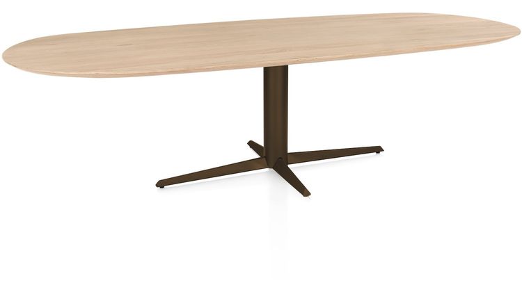 Henders en Hazel Caletta Steelbrown Poten Eettafel