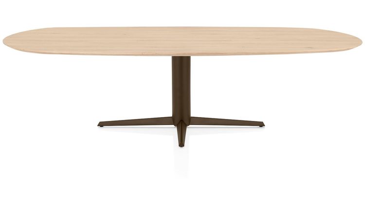 Henders en Hazel Caletta Steelbrown Poten Eettafel