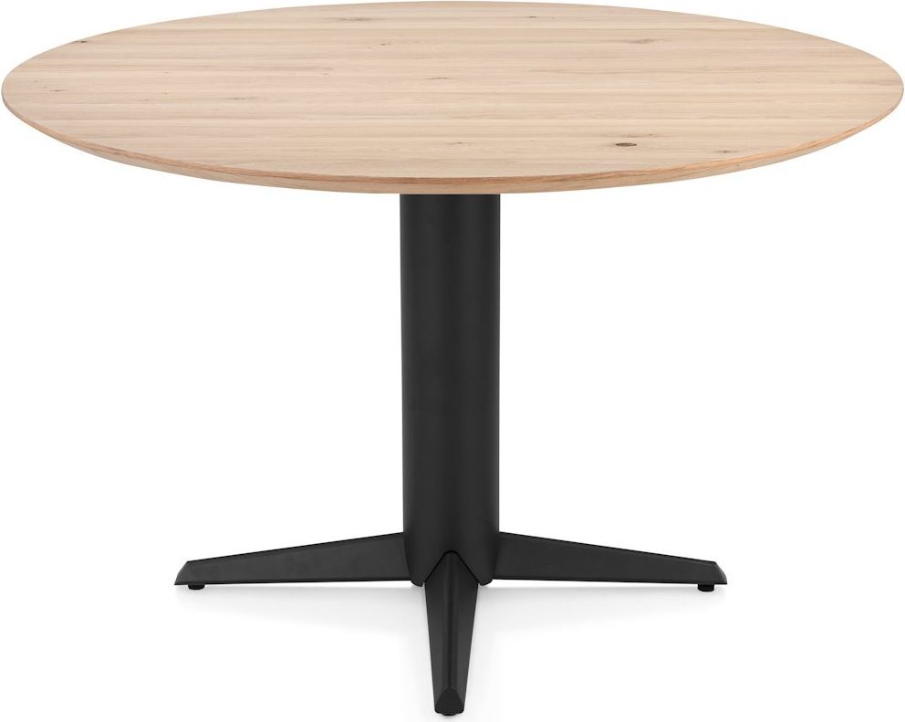 Henders en Hazel Caletta Zwarte Centrale Teenpoot Eettafel