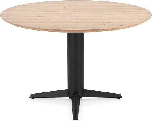 Henders en Hazel Caletta Zwarte Centrale Teenpoot Eettafel