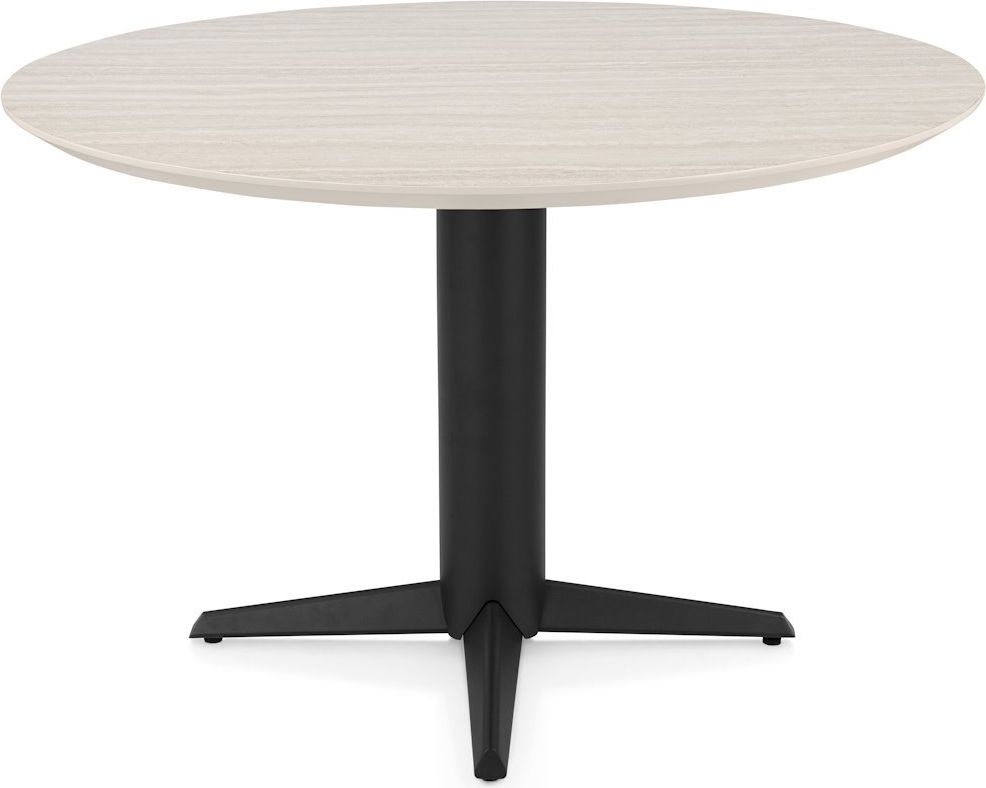 Henders en Hazel Caletta Zwarte Centrale Teenpoot Eettafel