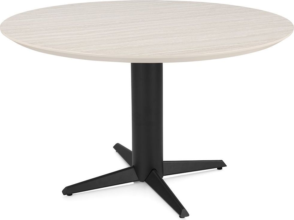 Henders en Hazel Caletta Zwarte Centrale Teenpoot Eettafel