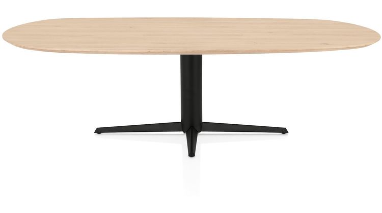 Henders en Hazel Caletta Zwarte poten Eettafel