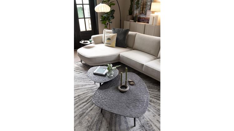 Henders en Hazel Dorval Zilver Salontafel