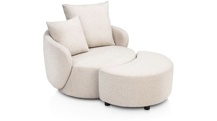 Henders en Hazel Elise Fauteuil + Hocker