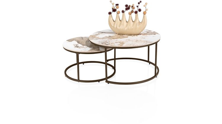 Henders en Hazel Fusion Salontafelset