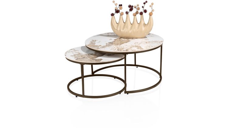 Henders en Hazel Fusion Salontafelset