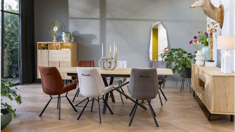 Henders en Hazel Home Ovaal Eettafel