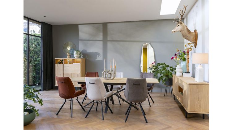 Henders en Hazel Home Ovaal Eettafel