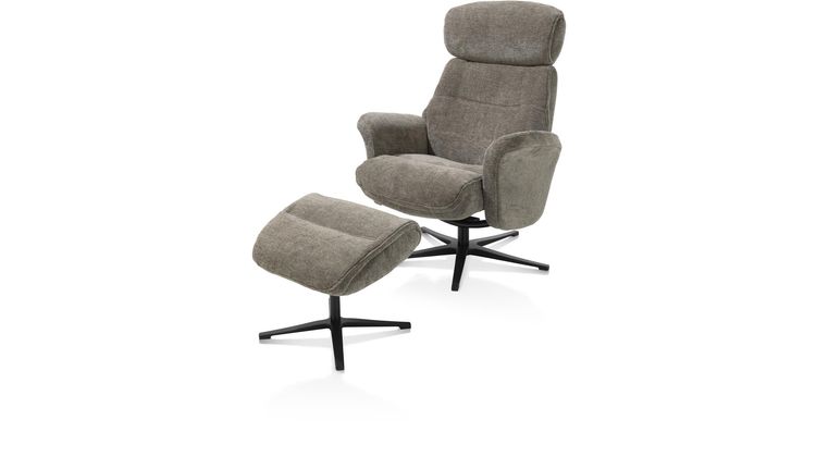 Henders en Hazel Lazaro Fauteuil + Hocker