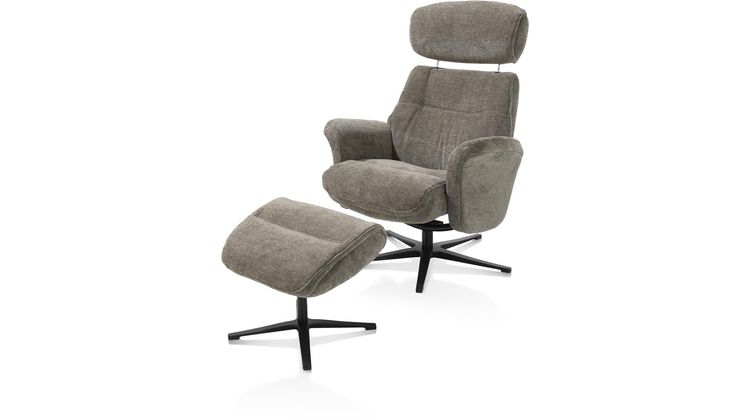 Henders en Hazel Lazaro Fauteuil + Hocker