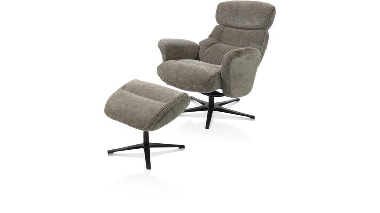 Henders en Hazel Lazaro Fauteuil + Hocker