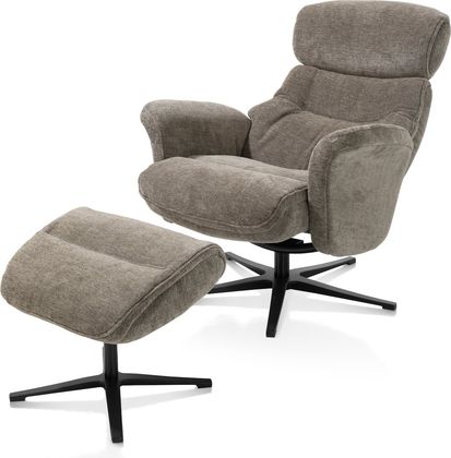 Henders en Hazel Lazaro Fauteuil + Hocker